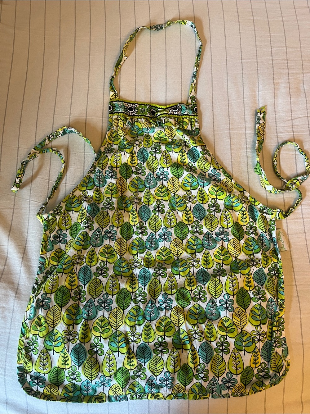 Vera Bradley CHILD SIZE Apron “Lime’s Up”